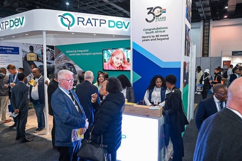 南非约翰内斯堡铁路及轨道交通展览会展会现场图片