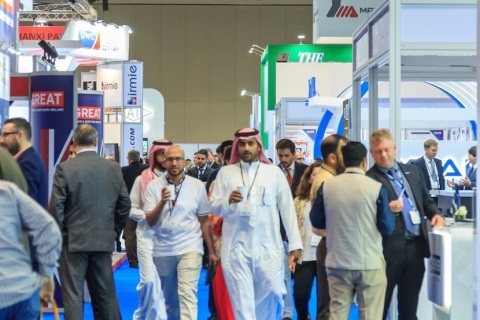 沙特铁路及轨道交通展览会展会现场图片