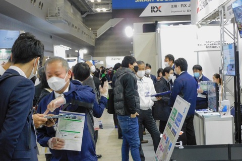 日本东京智慧物流展展会现场图片