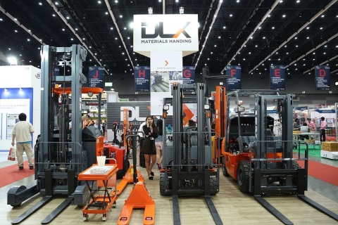 泰国曼谷物流仓储展览会展会现场图片