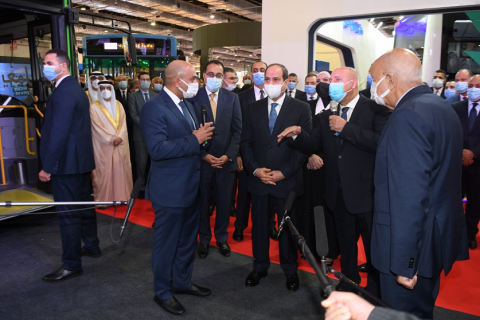 埃及开罗运输物流展览会展会现场图片