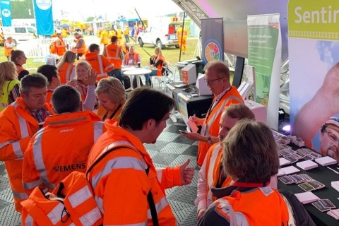 西班牙马德里世界铁路交通展览会展会现场图片