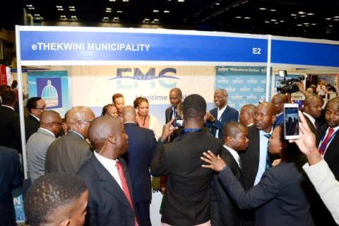 非洲摩洛哥集装箱供应链展览会展会现场图片