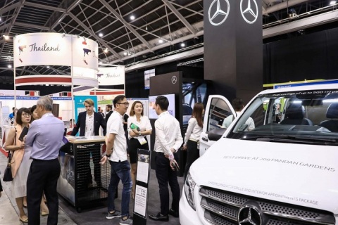 新加坡包裹物流展览会展会现场图片