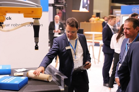 荷兰欧洲邮政快递展览会展会现场图片