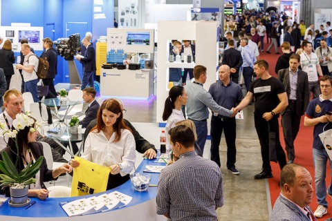 俄罗斯国际物流与运输展览会展会现场图片
