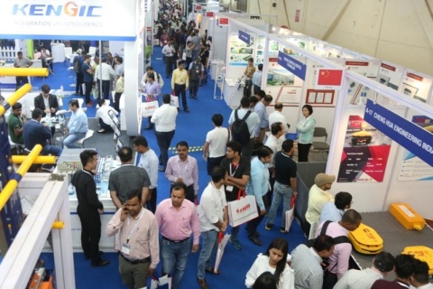 印度新德里仓储运输物流展览会展会现场图片