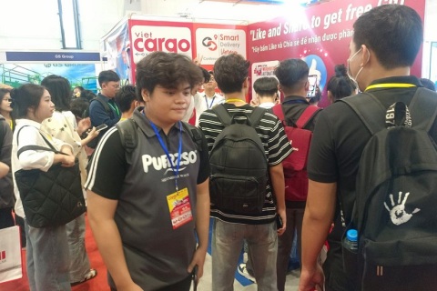 越南国际仓储物流展览会展会现场图片