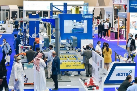 中东迪拜运输物流展览会展会现场图片