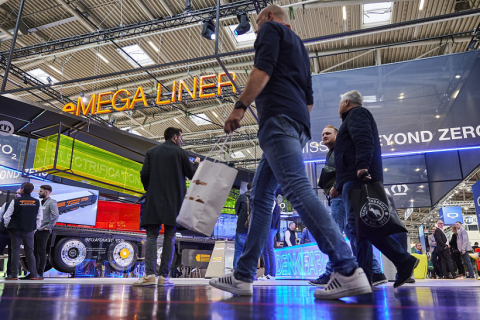 法国巴黎运输物流展览会展会现场图片