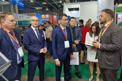 哈萨克斯坦运输物流展览会展会现场图片