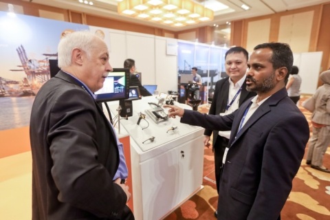 新加坡亚洲集装箱供应链展览会展会现场图片