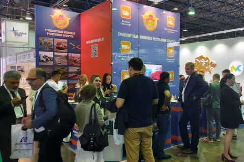 哈萨克斯坦运输物流展览会展会现场图片