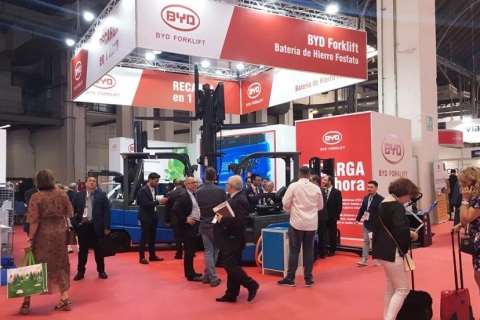 西班牙巴塞罗那运输物流展览会展会现场图片