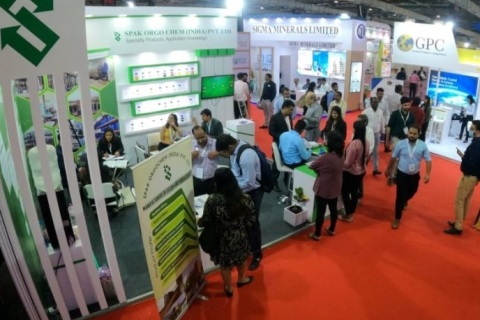 印度孟买化学品仓储物流展览会展会现场图片