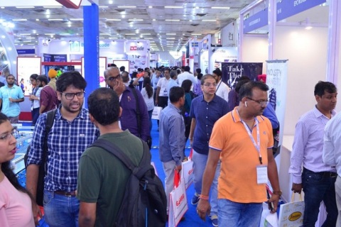 印度新德里仓储运输物流展览会展会现场图片