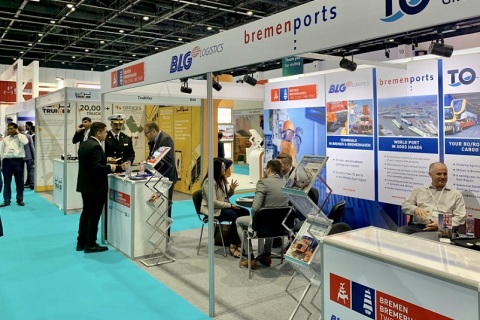 中东迪拜件杂货运输展览会展会现场图片