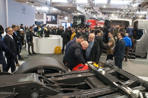 意大利米兰公路运输物流展览会展会现场图片