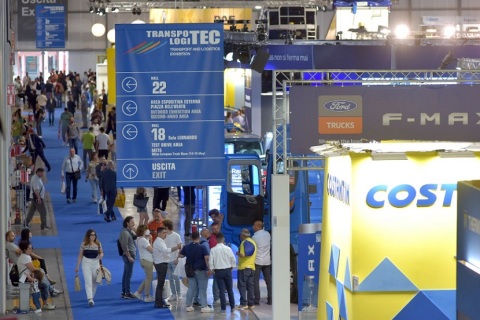 意大利米兰公路运输物流展览会展会现场图片