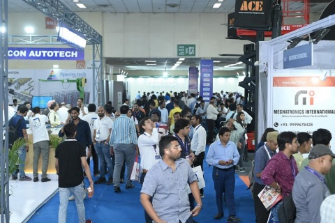 印度新德里仓储运输物流展览会展会现场图片