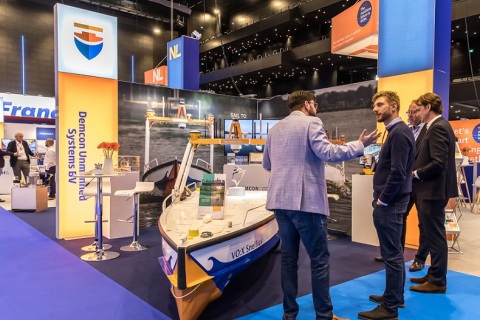 荷兰鹿特丹海事展览会展会现场图片