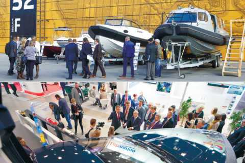 俄罗斯圣彼得堡海事展览会展会现场图片