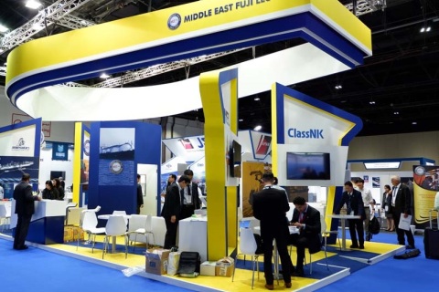 中东迪拜船舶海事物流展览会SMLME展会现场图片