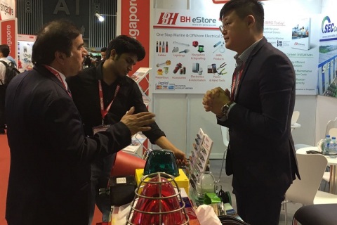 越南河内船舶海事展览会展会现场图片