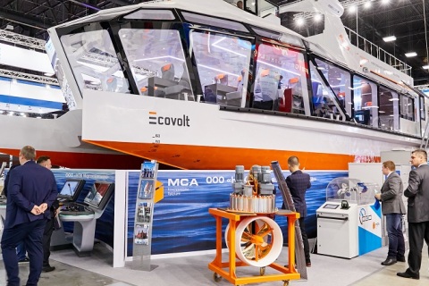 俄罗斯圣彼得堡海事展览会展会现场图片