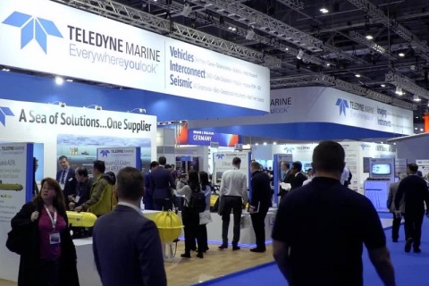 英国伦敦海洋技术及工程设备展览会展会现场图片