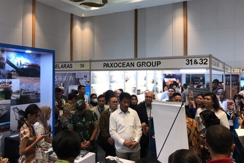 印尼巴淡岛海事展览会IMOX展会现场图片