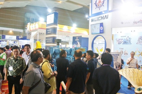 印尼泗水船舶海事展览会展会现场图片