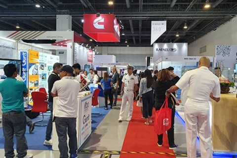 菲律宾马尼拉海事展览会展会现场图片