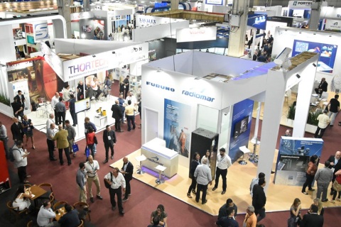 巴西里约热内卢船舶海事展览会展会现场图片