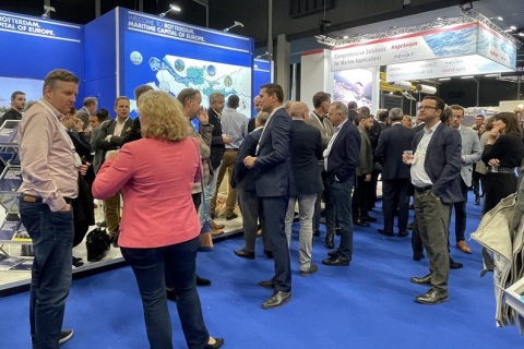 荷兰鹿特丹海事展览会展会现场图片