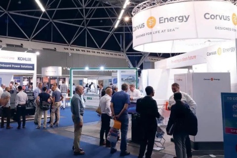 美国电动及混合动力船舶游艇展览会展会现场图片