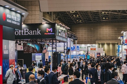 日本东京海事展览会展会现场图片