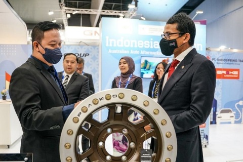 印尼船舶及海事展览会展会现场图片