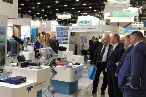 俄罗斯圣彼得堡海事展览会展会现场图片