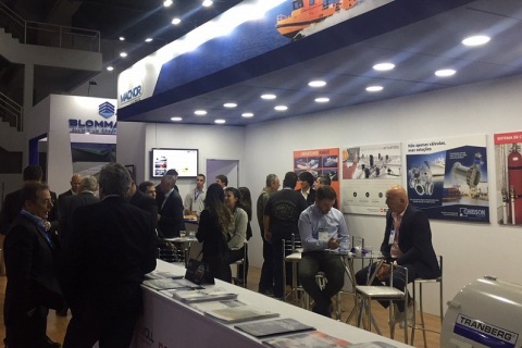 巴西里约热内卢船舶海事展览会展会现场图片