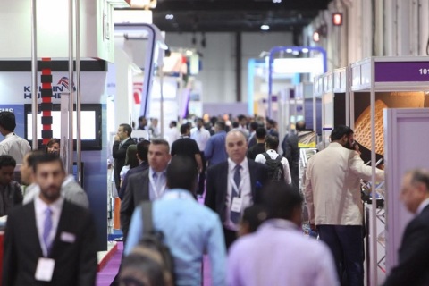 中东迪拜船舶海事物流展览会SMLME展会现场图片