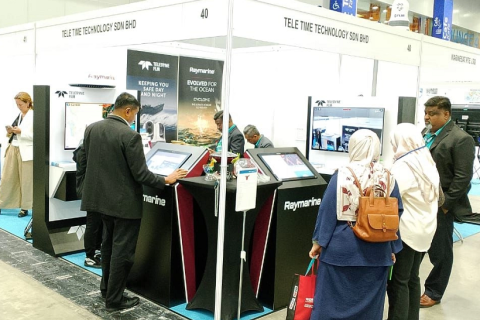 马来西亚吉隆坡船舶海事展览会展会现场图片