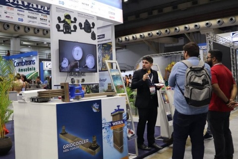 巴西里约热内卢船舶海事展览会展会现场图片