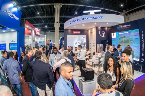 巴西里约热内卢船舶海事展览会展会现场图片