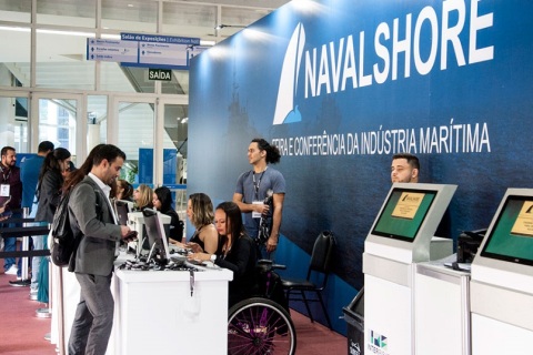 巴西里约热内卢船舶海事展览会展会现场图片