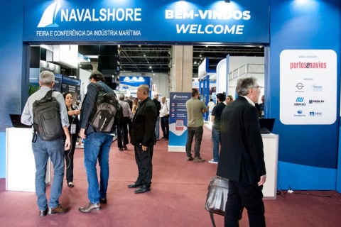 巴西里约热内卢船舶海事展览会展会现场图片