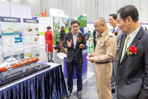 泰国曼谷海事展览会展会现场图片