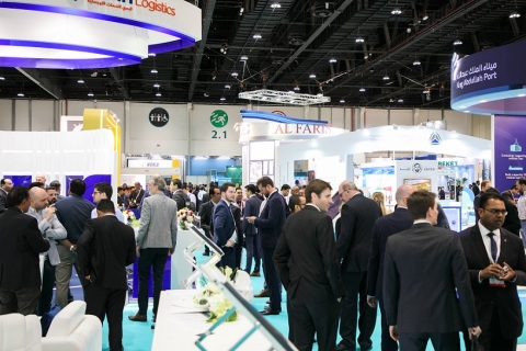 中东迪拜船舶海事物流展览会SMLME展会现场图片