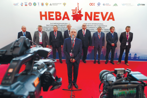 俄罗斯圣彼得堡海事展览会展会现场图片