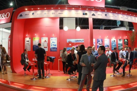 巴西里约热内卢船舶海事展览会展会现场图片